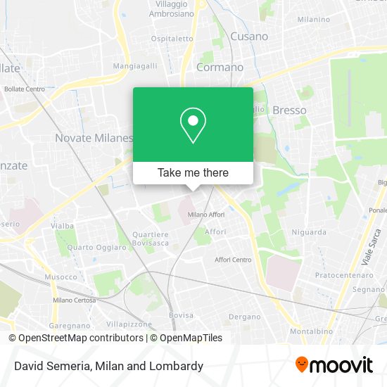 David Semeria map