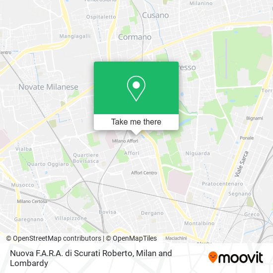 Nuova F.A.R.A. di Scurati Roberto map