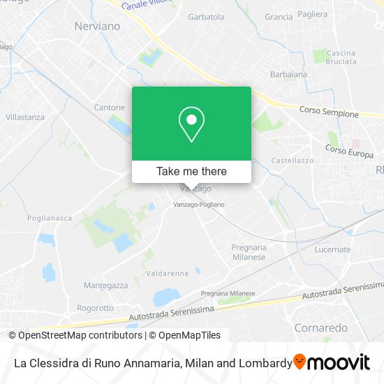 La Clessidra di Runo Annamaria map