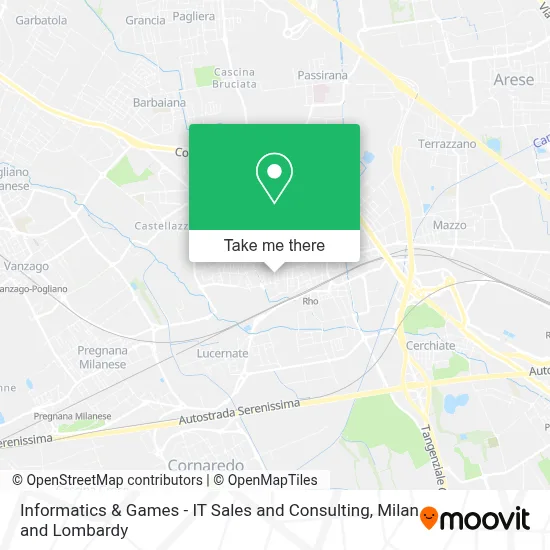 Informatics & Games - IT Sales and Consulting map