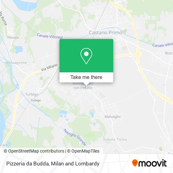 Pizzeria da Budda map