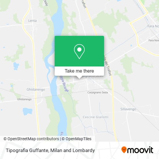 Tipografia Guffante map