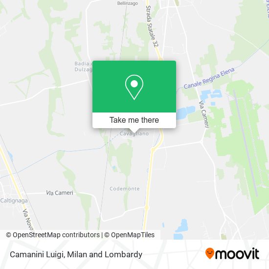 Camanini Luigi map