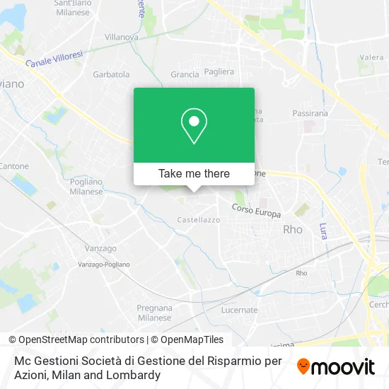 Mc Gestioni Società di Gestione del Risparmio per Azioni map
