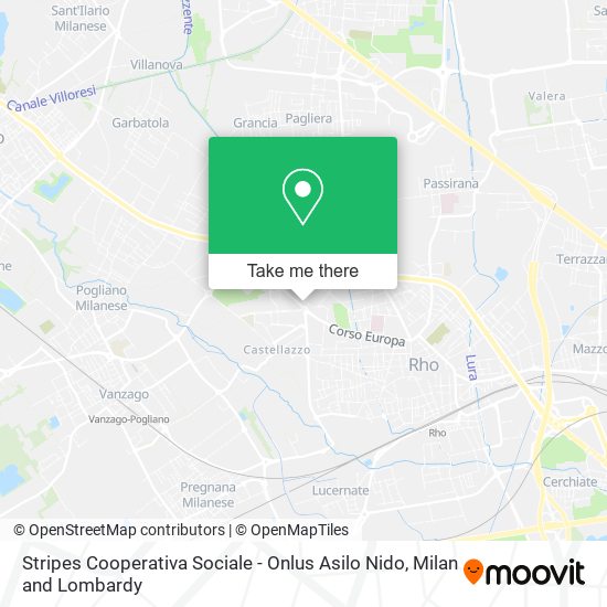 Stripes Cooperativa Sociale - Onlus Asilo Nido map