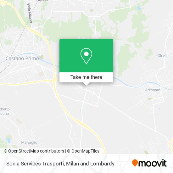 Sonia Services Trasporti map
