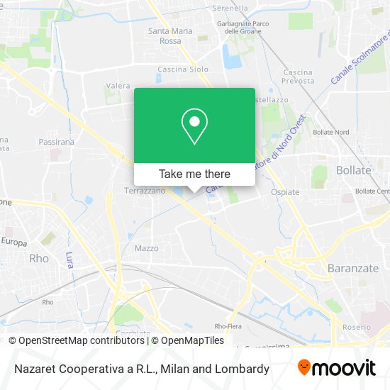 Nazaret Cooperativa a R.L. map