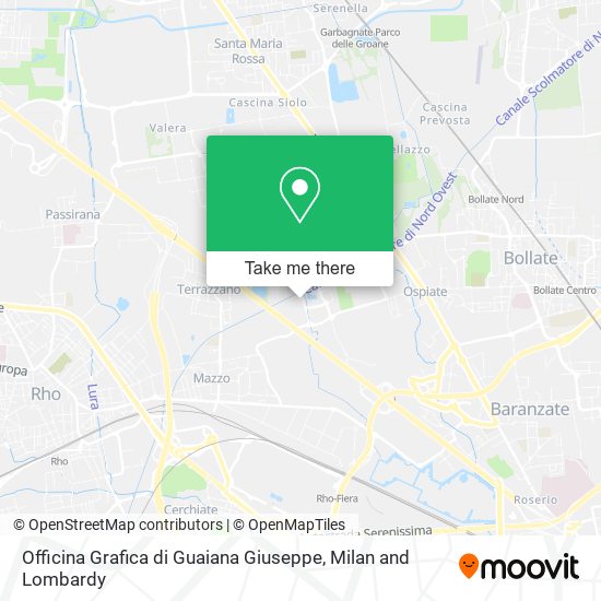 Officina Grafica di Guaiana Giuseppe map