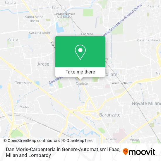 Dan Moris-Carpenteria in Genere-Automatismi Faac map
