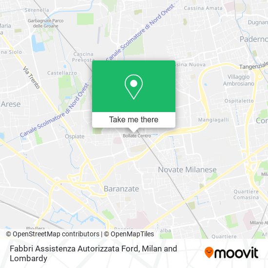 Fabbri Assistenza Autorizzata Ford map