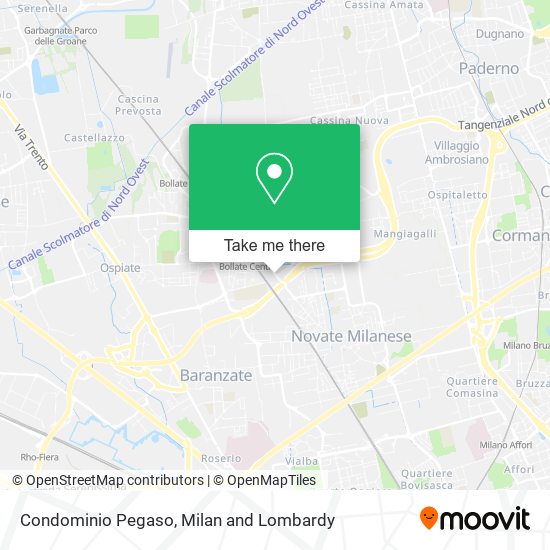 Condominio Pegaso map