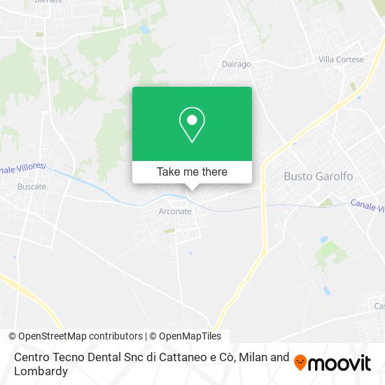Centro Tecno Dental Snc di Cattaneo e Cò map