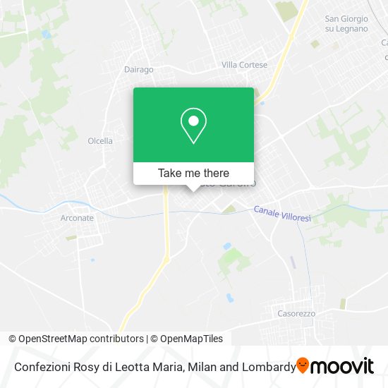 Confezioni Rosy di Leotta Maria map