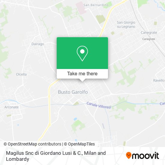 Magilus Snc di Giordano Lusi & C. map