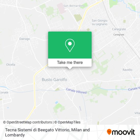 Tecna Sistemi di Beegato Vittorio map