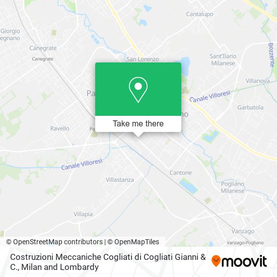 Costruzioni Meccaniche Cogliati di Cogliati Gianni & C. map