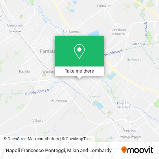 Napoli Francesco Ponteggi map