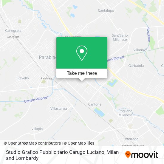 Studio Grafico Pubblicitario Carugo Luciano map