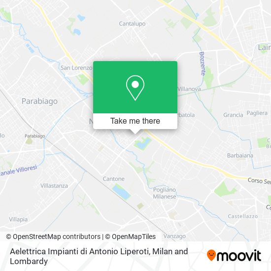 Aelettrica Impianti di Antonio Liperoti map