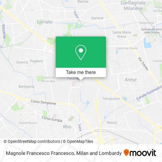 Magnole Francesco Francesco map