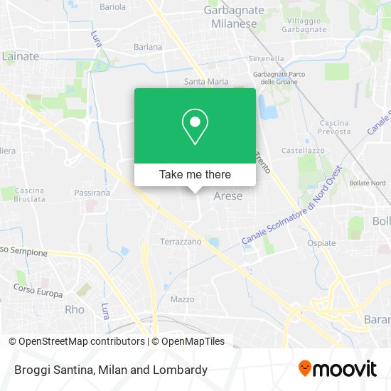 Broggi Santina map