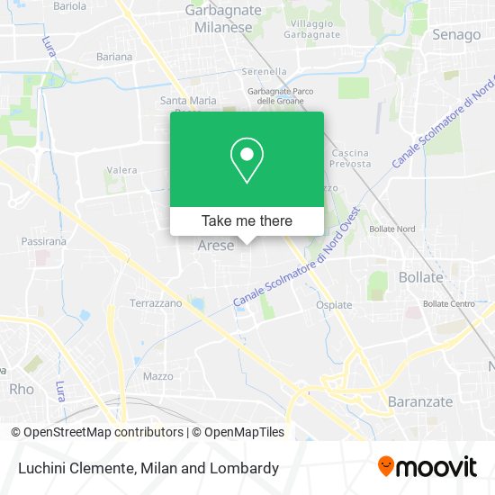 Luchini Clemente map