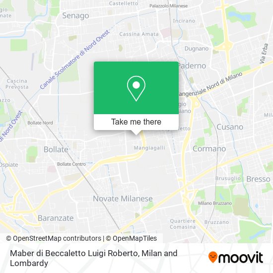 Maber di Beccaletto Luigi Roberto map