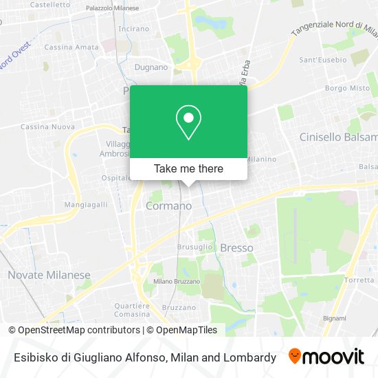 Esibisko di Giugliano Alfonso map
