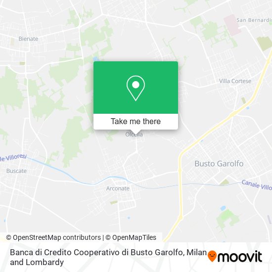 Banca di Credito Cooperativo di Busto Garolfo map