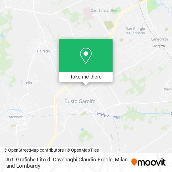 Arti Grafiche Lito di Cavenaghi Claudio Ercole map
