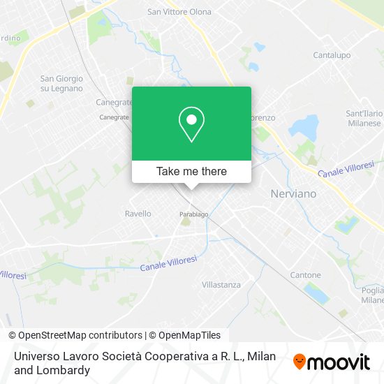 Universo Lavoro Società Cooperativa a R. L. map