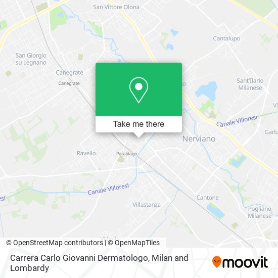 Carrera Carlo Giovanni Dermatologo map
