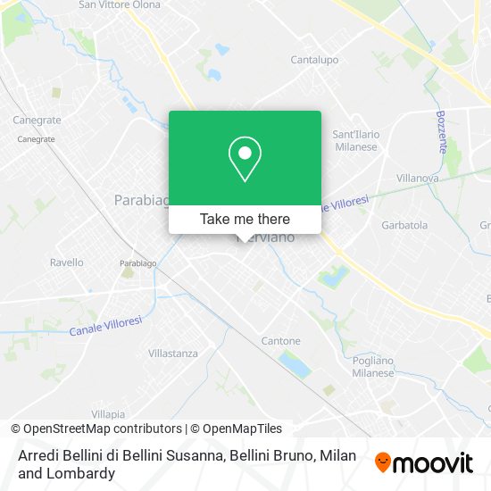 Arredi Bellini di Bellini Susanna, Bellini Bruno map