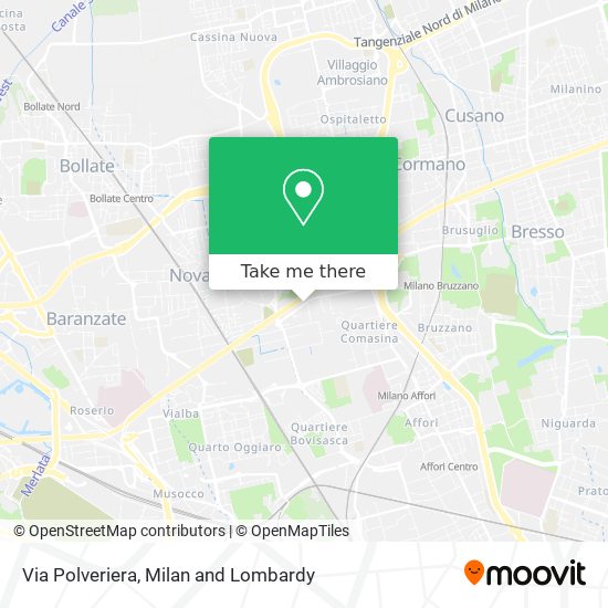 Via Polveriera map