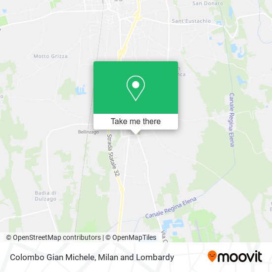 Colombo Gian Michele map