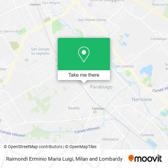 Raimondi Erminio Maria Luigi map