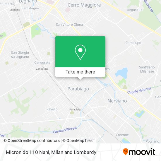Micronido I 10 Nani map