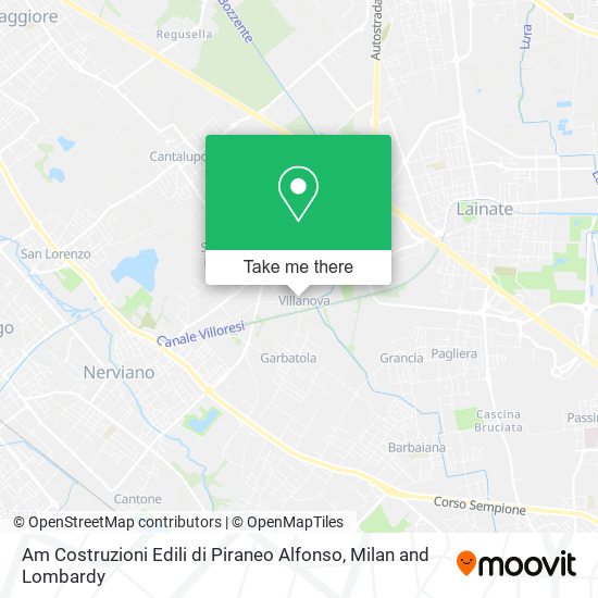 Am Costruzioni Edili di Piraneo Alfonso map