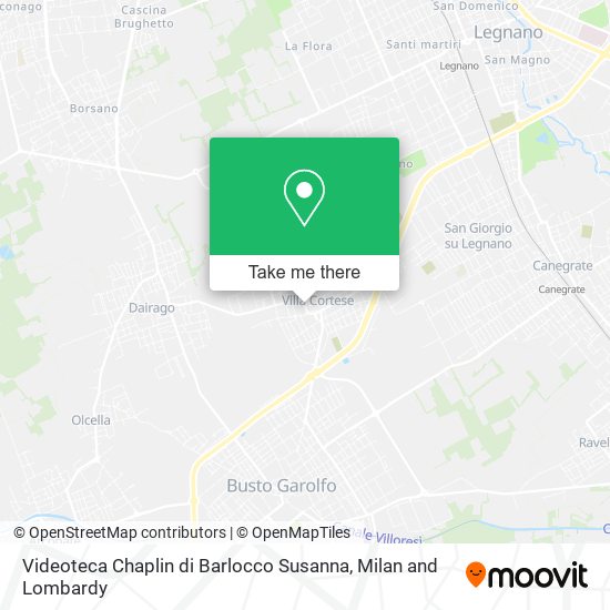 Videoteca Chaplin di Barlocco Susanna map