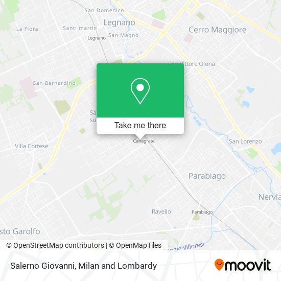 Salerno Giovanni map
