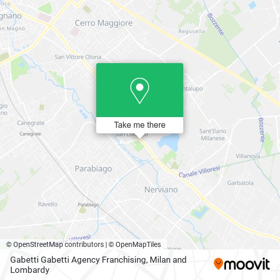 Gabetti Gabetti Agency Franchising map