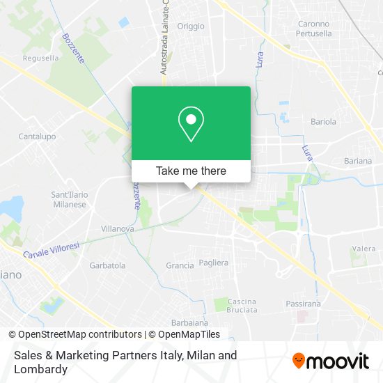 Sales & Marketing Partners Italy map