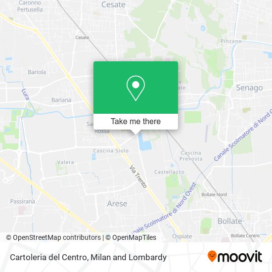Cartoleria del Centro map