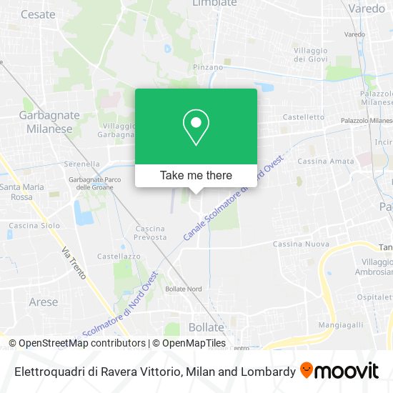 Elettroquadri di Ravera Vittorio map