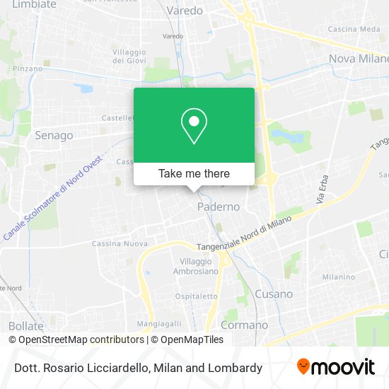 Dott. Rosario Licciardello map