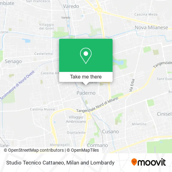 Studio Tecnico Cattaneo map