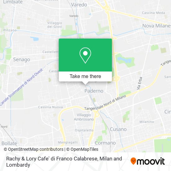 Rachy & Lory Cafe' di Franco Calabrese map