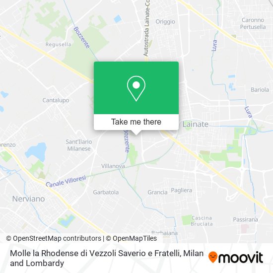 Molle la Rhodense di Vezzoli Saverio e Fratelli map