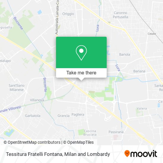 Tessitura Fratelli Fontana map