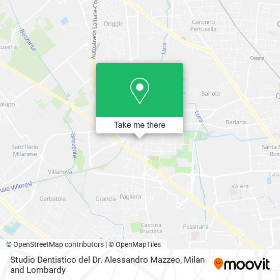 Studio Dentistico del Dr. Alessandro Mazzeo map